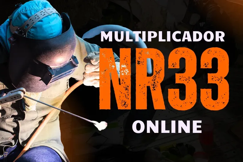 CURSO NR 33 ONLINE MULTIPLICADOR