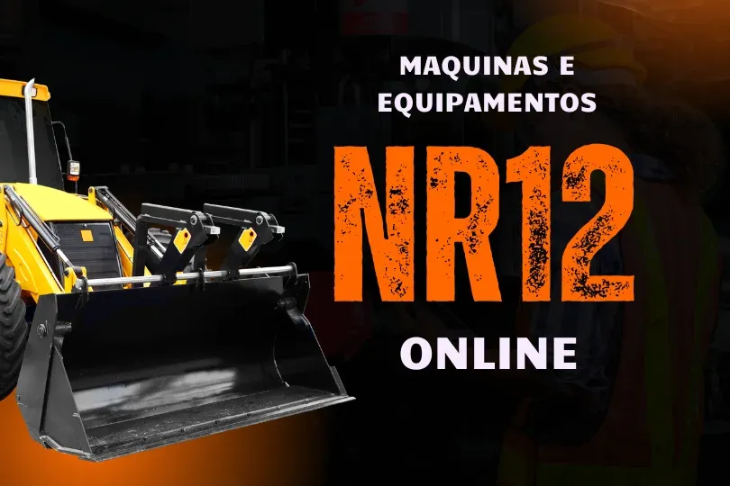  CURSO NR 12 SEGURAN�A NO TRABALHO EM M�QUINAS E EQUIPAMENTOS 8H