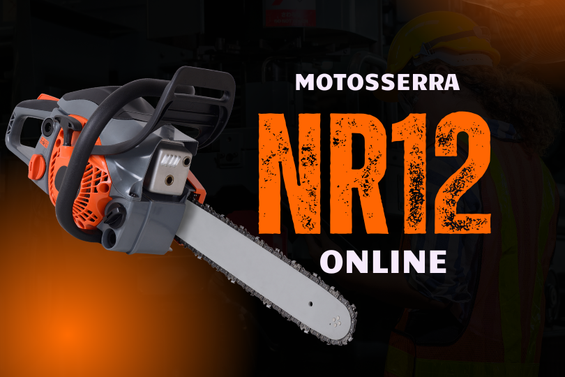 CURSO NR 12 ONLINE SEGURAN�A NO TRABALHO COM MOTOSSERRAS 8H