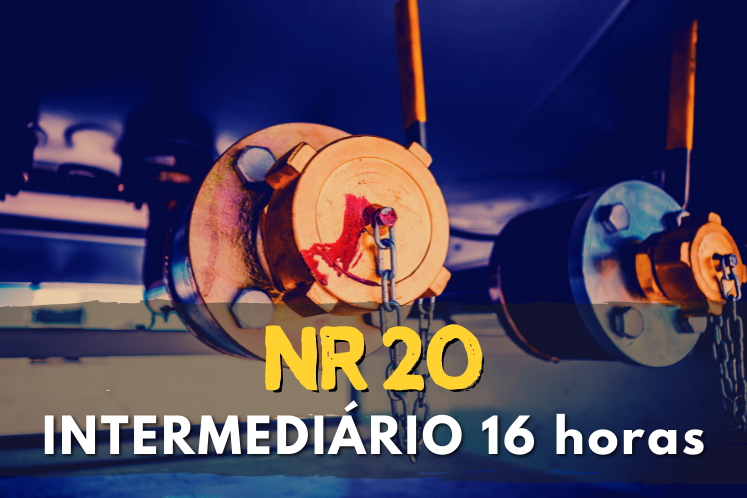 CURSO NR 20 ONLINE - INTERMEDIRIO - 16 HORAS